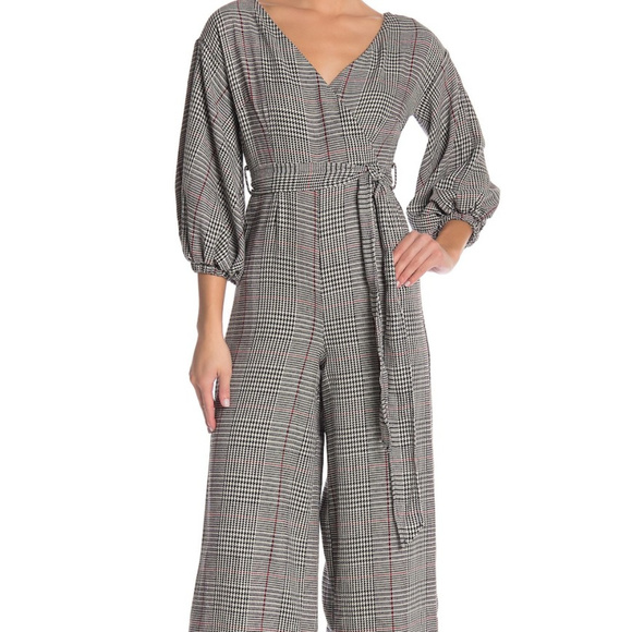 houndstooth jumpsuit